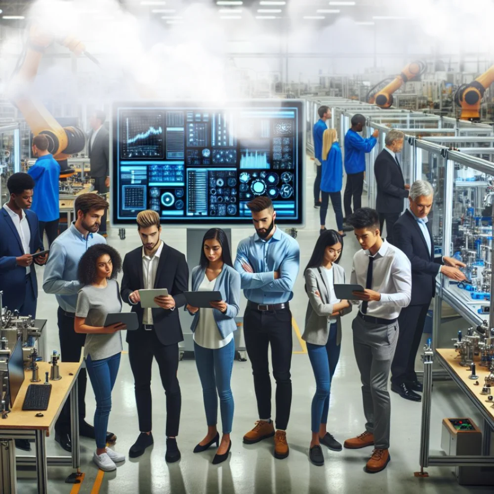 azure managed services for manufacturing by LA NET